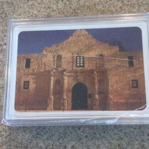Classic The Alamo Playing Cards